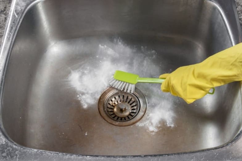 best way to clean stainless steel sink