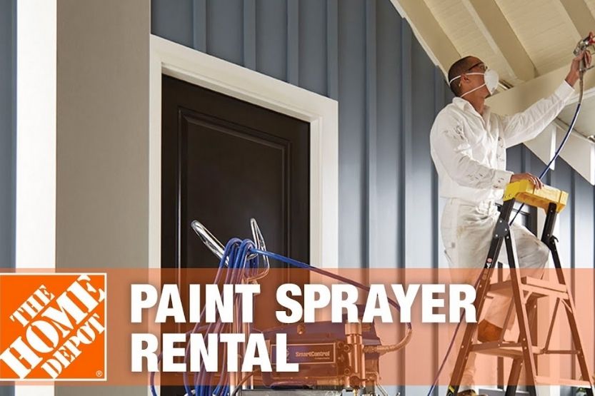 Home depot paint sprayer rental