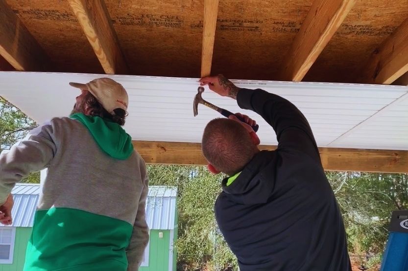 inexpensive garage ceiling covering