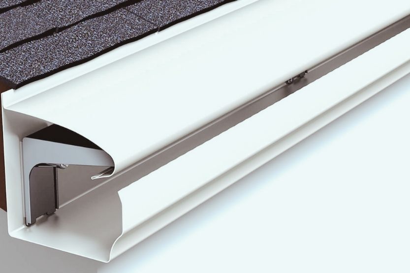 6 seamless gutter cost per foot